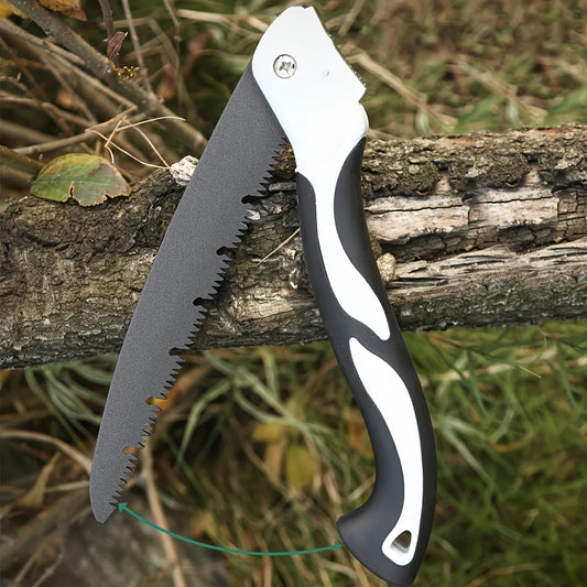 SK5 Steel Ergonomic Folding Saw with Safety Lock - Ideal for Woodworking, Tree Pruning & DIY Projects