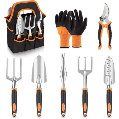 8Pcs Garden Tool Set Garden Tool Set Small Garden Tools Planting Tools Gardening Tools Gardening Tools and Equipment