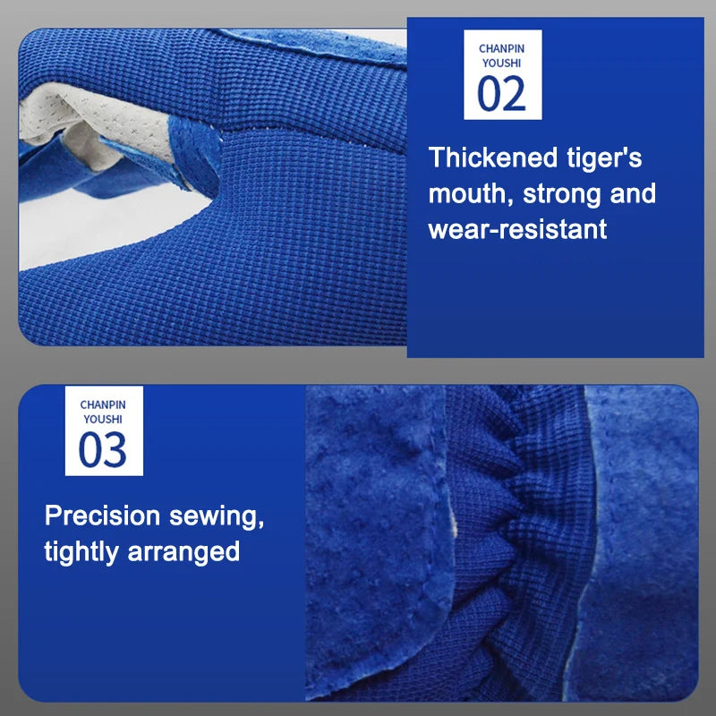 1 Pair Gardening Gloves Rose Pruning Thorn Proof Gloves with Long Forearm Protection Gauntlets for Digging Planting Garden Tools