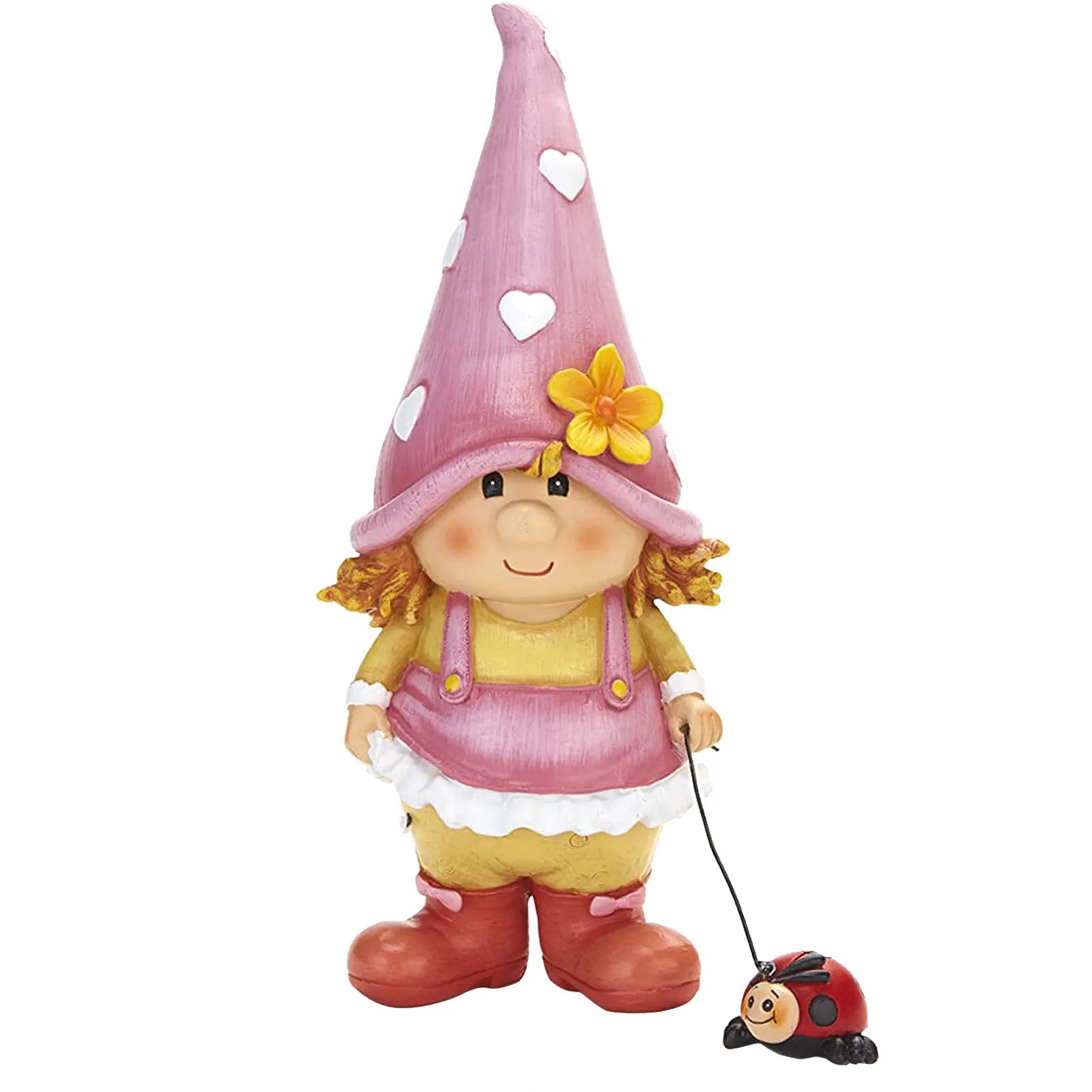 Gnome Garden Statue Decor Funny Gnomes Figurines Watering Suower outside Decoration for Patio Yard Lawn Porch Ornaments